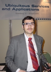 Milon Gupta at the Eurescom Summit 2005